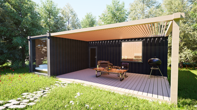 Базовая комплектация: 7 х 2,45 х 2,5м